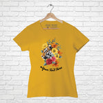Customize with your Text, FHM London Women Half Sleeve Tshirt - FHMax.com