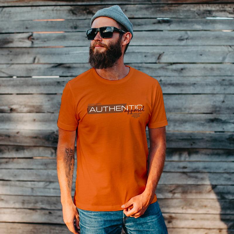 Authentic Apparel, Men's Half Sleeve T-shirt