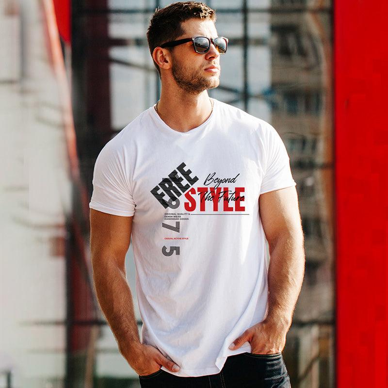 Beyond Style 1975 Men s Half Sleeve Tshirt