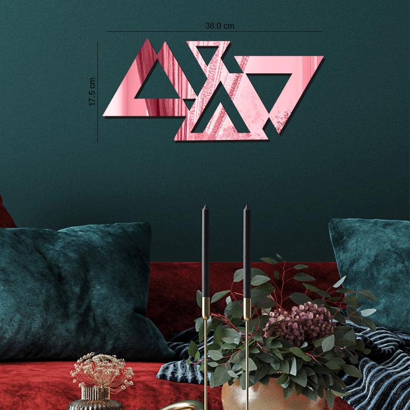 Connected Angles, Acrylic Mirror wall art