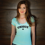 "UNIQUE", Women Half Sleeve T-shirt - FHMax.com