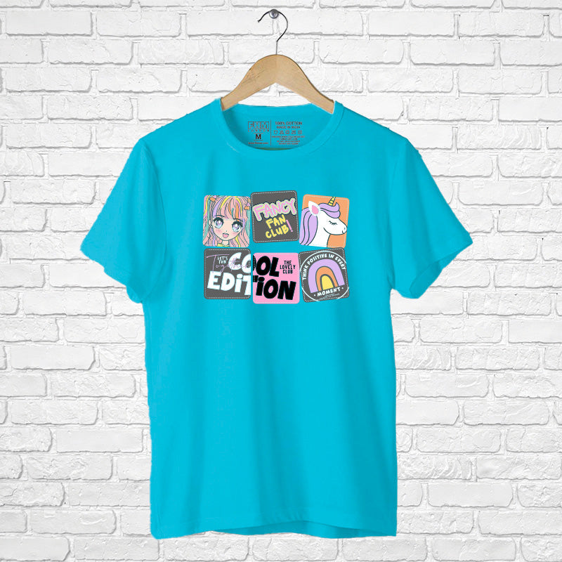 "FANCY FAN CLUB", Boyfriend Women T-shirt - FHMax.com