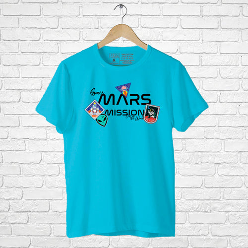 "SPACE MARS MISSION", Men's Half Sleeve T-shirt - FHMax.com