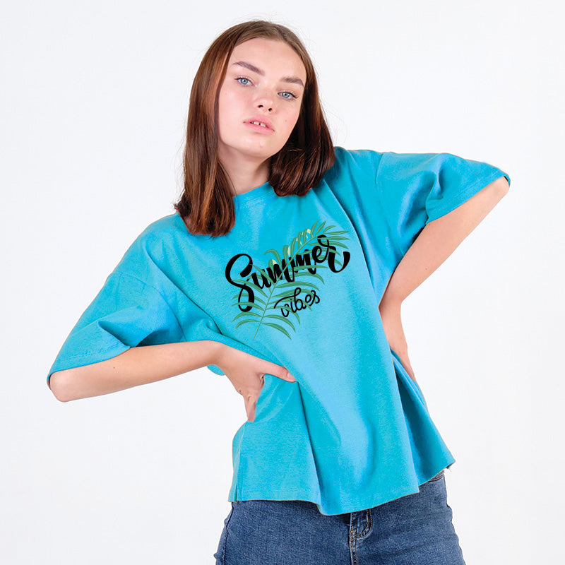 "SUMMER VIBES", Boyfriend Women T-shirt - FHMax.com