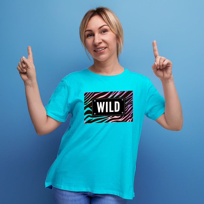 "WILD", Boyfriend Women T-shirt - FHMax.com