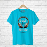 "JUST MUSIC", Men's Half Sleeve T-shirt - FHMax.com