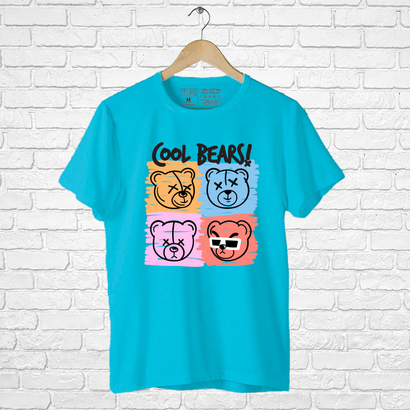 "COOL BEARS", Men's Half Sleeve T-shirt - FHMax.com