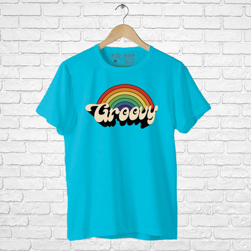 "GROOVY", Boyfriend Women T-shirt
