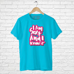 "I AM SEXY AND I KNOW IT", Boyfriend Women T-shirt - FHMax.com