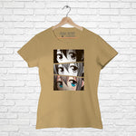 "EYES", Women Half Sleeve T-shirt - FHMax.com