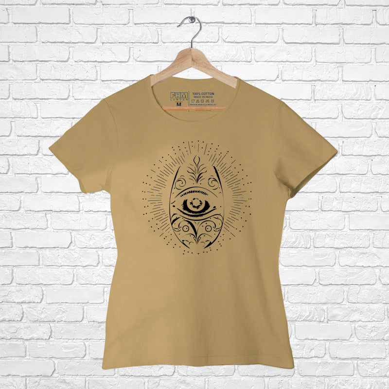 "EYE", Women Half Sleeve T-shirt - FHMax.com