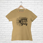 "SUNSHINE", Women Half Sleeve T-shirt - FHMax.com