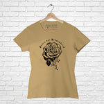 "ROSE", Women Half Sleeve T-shirt - FHMax.com
