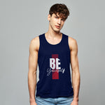 "BE YOURSELF", Men's vest - FHMax.com