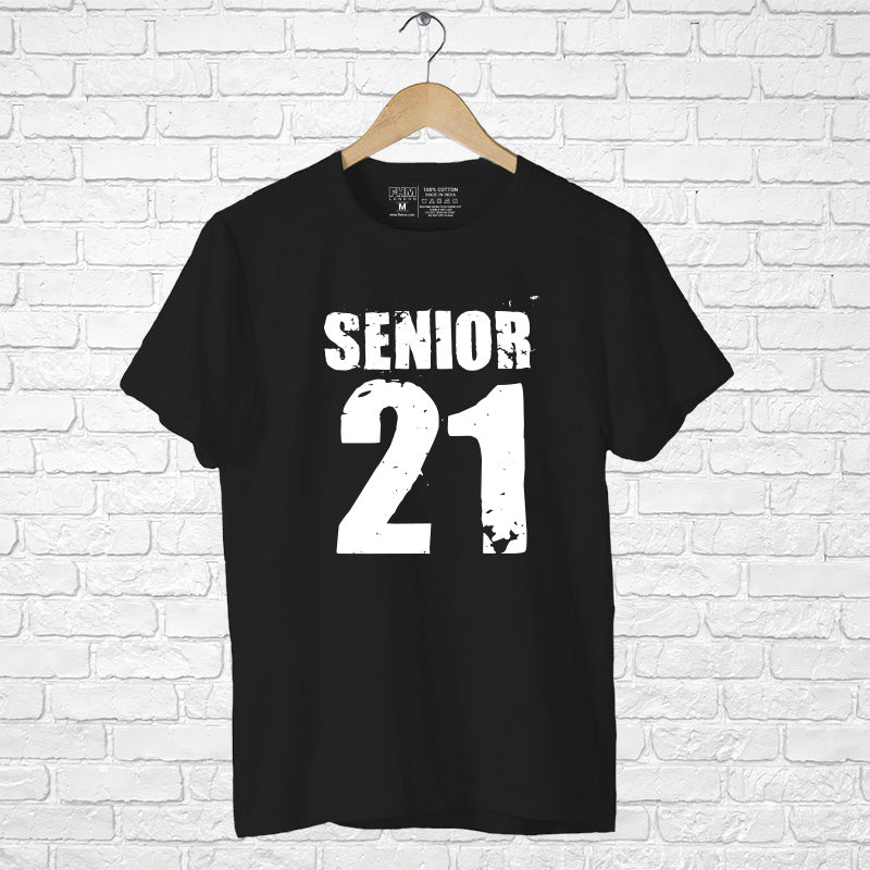 "SENIOR 21", Men's Half Sleeve T-shirt - FHMax.com
