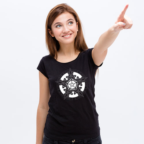 "RISING STAR", Women Half Sleeve T-shirt - FHMax.com