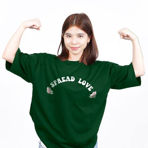 "SPREAD LOVE", Boyfriend Women T-shirt - FHMax.com