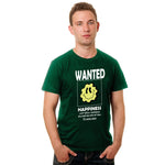 "WANTED", Men's Half Sleeve T-shirt - FHMax.com