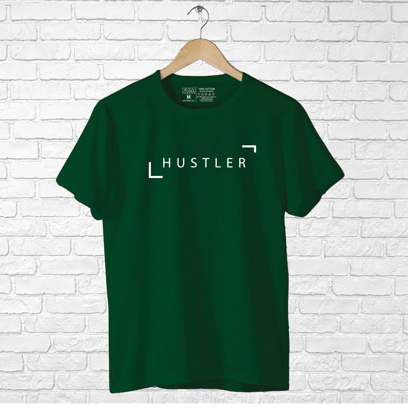 "HUSTLER", Men's Half Sleeve T-shirt - FHMax.com