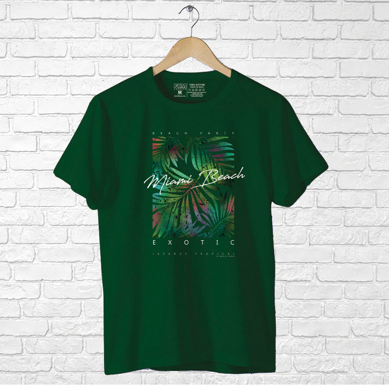 "MIAMI BEACH", Boyfriend Women T-shirt - FHMax.com