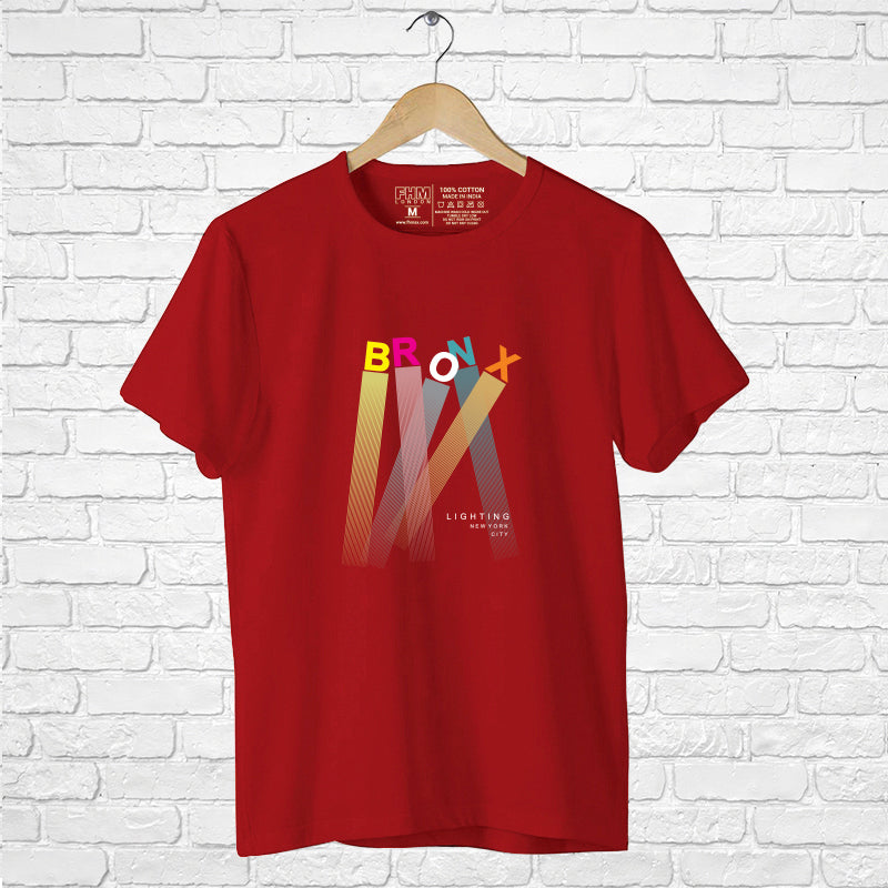 "BRONX", Men's Half Sleeve T-shirt - FHMax.com