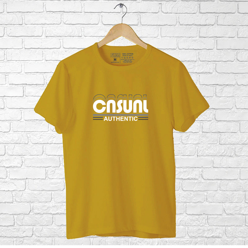 "CASUAL", Men's Half Sleeve T-shirt - FHMax.com