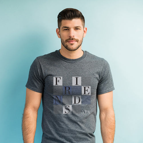 "FRIENDS", Men's Half Sleeve T-shirt - FHMax.com