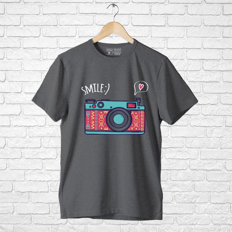 "SMILE", Boyfriend Women T-shirt - FHMax.com
