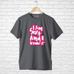 "I AM SEXY AND I KNOW IT", Boyfriend Women T-shirt - FHMax.com