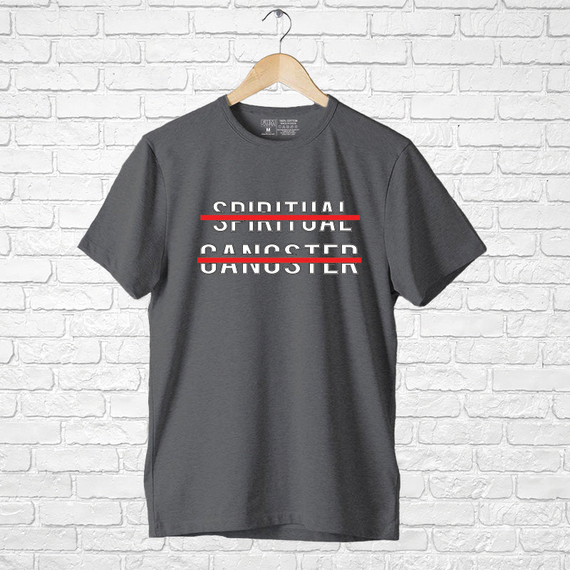 "SPIRITUAL GANGSTER", Men's Half Sleeve T-shirt - FHMax.com