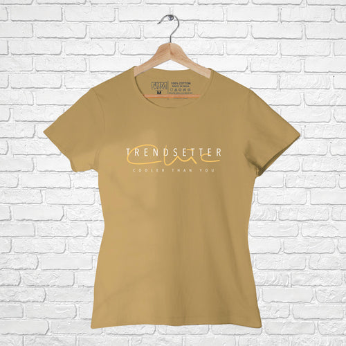 "TRENDSETTER", Women Half Sleeve T-shirt - FHMax.com