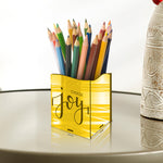 "CHOOSE JOY", Acrylic mirror Pen stand - FHMax.com