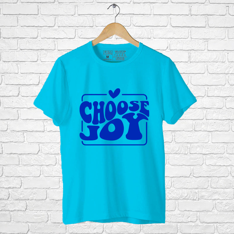 "CHOOSE JOY", Boyfriend Women T-shirt - FHMax.com