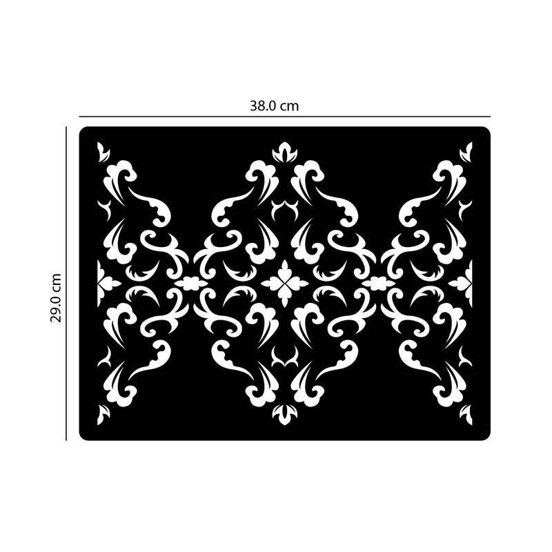 CLASSIC PATTERN, Acrylic Mirror Table Mat - FHMax.com
