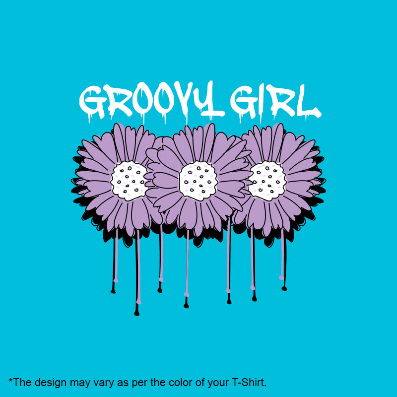 "GROOVY GIRL", Boyfriend Women T-shirt - FHMax.com