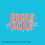 "GIRLS RULE", Boyfriend Women T-shirt - FHMax.com