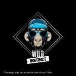 "WILD INSTINCT", Men's Half Sleeve T-shirt - FHMax.com