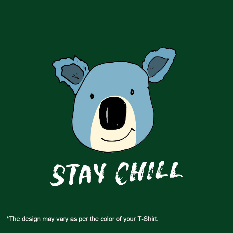 "STAY CHILL", Men's Half Sleeve T-shirt - FHMax.com