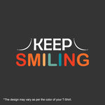 "KEEP SMILING", Boyfriend Women T-shirt - FHMax.com