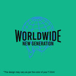 "WORLDWIDE NEW GENERATION", Men's Half Sleeve T-shirt - FHMax.com