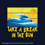 "TAKE A BREAK IN THE SUN", Men's vest - FHMax.com
