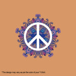 "PEACE", Women Half Sleeve T-shirt - FHMax.com