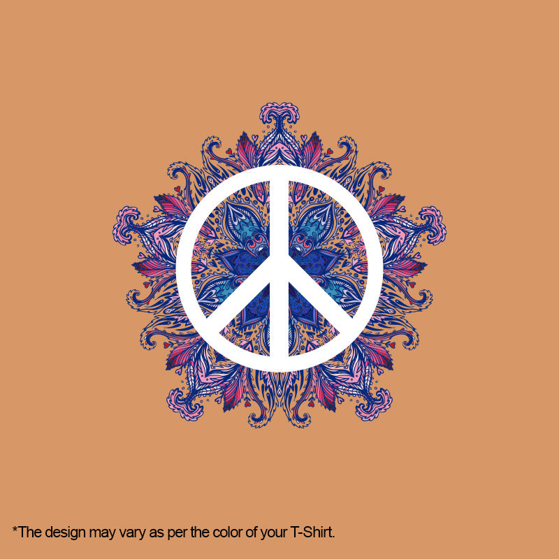 "PEACE", Women Half Sleeve T-shirt - FHMax.com