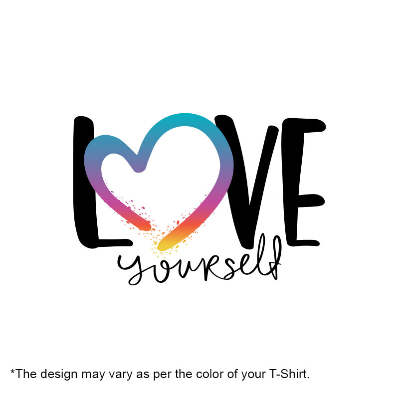 "LOVE YOURSELF", Boyfriend Women T-shirt - FHMax.com