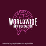 "WORLDWIDE NEW GENERATION", Men's Half Sleeve T-shirt - FHMax.com