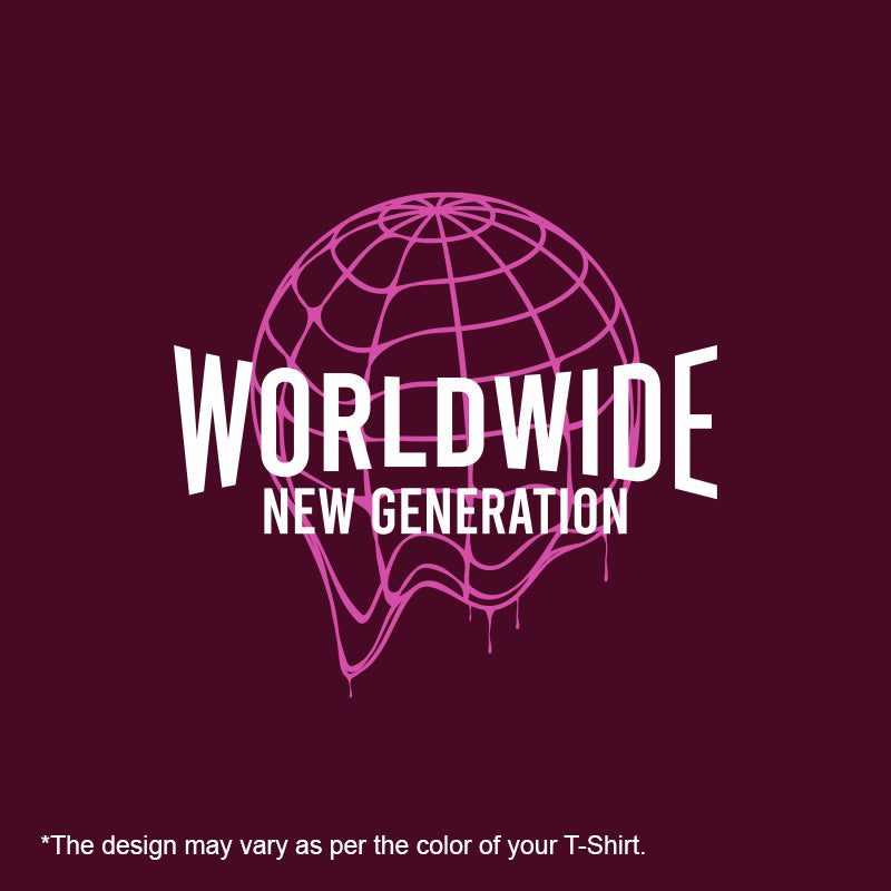 "WORLDWIDE NEW GENERATION", Men's Half Sleeve T-shirt - FHMax.com