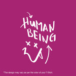 "HUMAN BEING", Women Half Sleeve T-shirt - FHMax.com