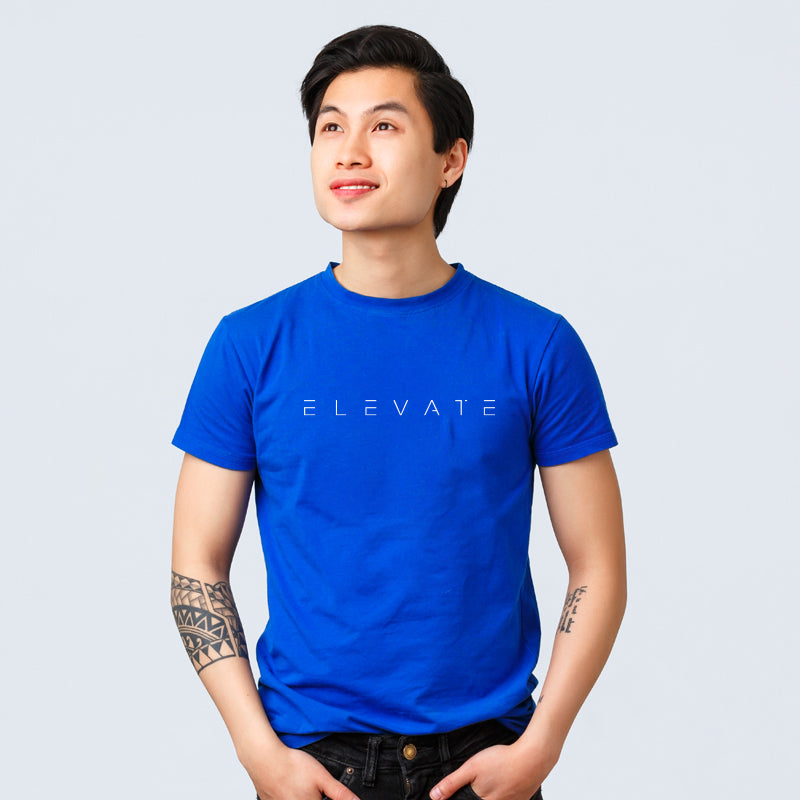 "ELEVATE", Men's Half Sleeve T-shirt - FHMax.com