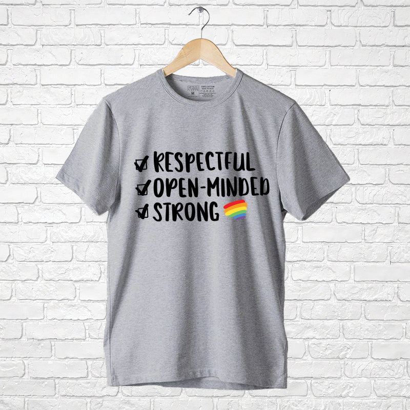 "RESPECTFUL, OPEN-MINDED, STRONG", Boyfriend Women T-shirt - FHMax.com