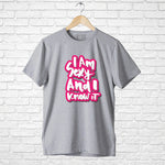 "I AM SEXY AND I KNOW IT", Boyfriend Women T-shirt - FHMax.com